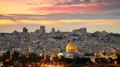 Svätá zem/Jordánsko – Izrael západný a východný breh Jordánu