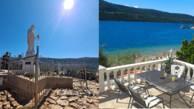 Letná púť do Medžugoria (hotel 3*) + DOVOLENKA pri mori (apartmány 3*)